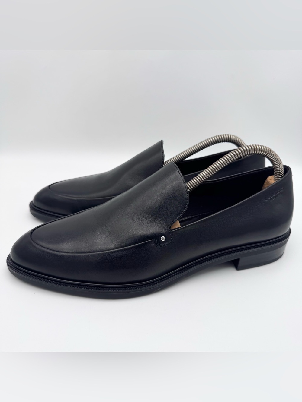 Vagabond Shoemakers Frances Black Leather Slip-On Loafers Women's EU 40 US 10